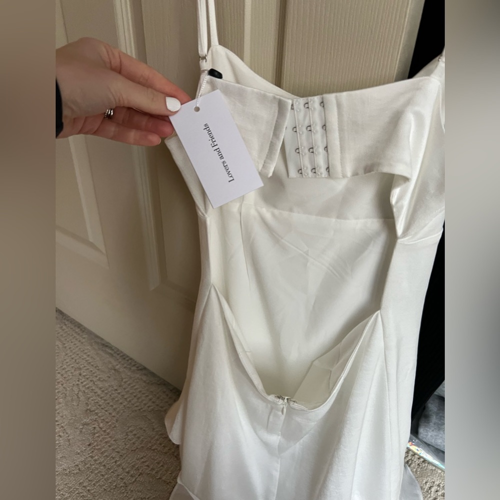 Lovers & Friends Sweetie White Dress XS NWT - Picture 10 of 13